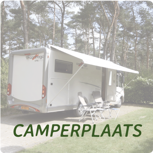 camperplaats camper bij camping chaletpark Recreatiepark 't Zand