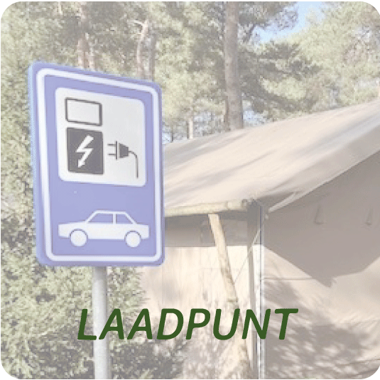 laden elektrische auto bij camping en chaletpark Recreatiepark 't Zand